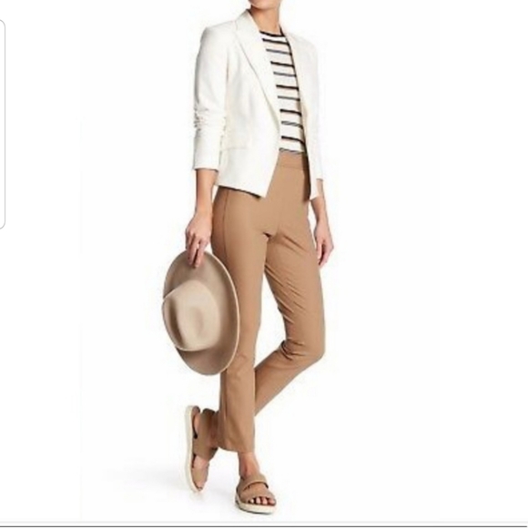 NWT THEORY Bimsa Approach Size 4 Light Driftwood - Picture 4 of 9